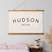 名前をカスタムする記号、ベビー名記号、子供部屋装飾 吊り下げ型タペストリー (寝室)