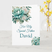 名前をカスタムする誕生日カード カード (黄色い花)