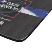 名前をカスタムする警察学院卒業 カッティングボード (角)