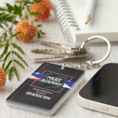 名前をカスタムする警察学院卒業 キーホルダー (正面右)