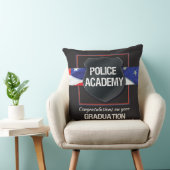 名前をカスタムする警察学院卒業 クッション (椅子)