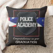 名前をカスタムする警察学院卒業 クッション (ブランケット)