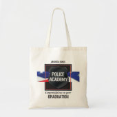 名前をカスタムする警察学院卒業 トートバッグ (正面)