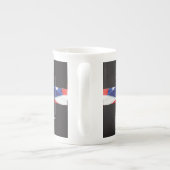 名前をカスタムする警察学院卒業 ボーンチャイナマグカップ (裏面)