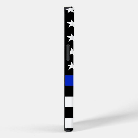 名前をカスタムする警察旗 Case-Mate iPhoneケース (裏面 / 右)