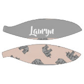 名前をカスタムする象を茶色に塗る バスケットボール (パネル)