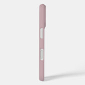 名前をカスタムする赤面パウダーピンクかわいいカラフルハート Case-Mate iPhoneケース (裏面 / 右)