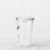 名前をカスタムする超音波検査技師ギフト アクリルタンブラー (左)