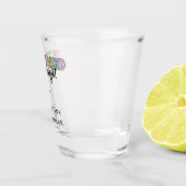 名前をカスタムする超音波検査技師ギフト ショットグラス (右)