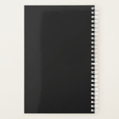 名前をカスタムする超音波検査技師ギフト プランナー手帳 (裏面)