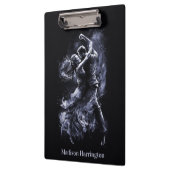 名前をカスタムする踊りカップル クリップボード (左)