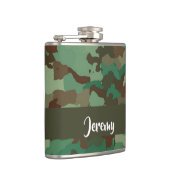 名前をカスタムする迷彩模様 フラスク (右)