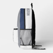 名前をカスタムする選手 プリントバックパック (右)