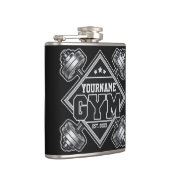 名前をカスタムする重量挙げホームクロスフィットジム フラスク (右)