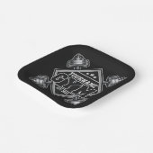 名前をカスタムする重量挙げホームクロスフィットジム ペーパープレート (傾斜あり)