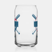 名前をカスタムする野球 ガラス缶 (左)