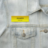 名前をカスタムする金ゴールド勾配 名札 (インサイチュ)