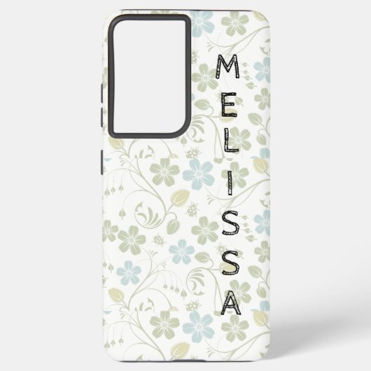 名前をカスタムする銀河系S21ウルトラケース SAMSUNG GALAXYケース (裏面)