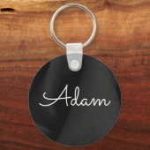 名前をカスタムする鎖 |キーチパーソナライズされたェイン キーホルダー (正面)