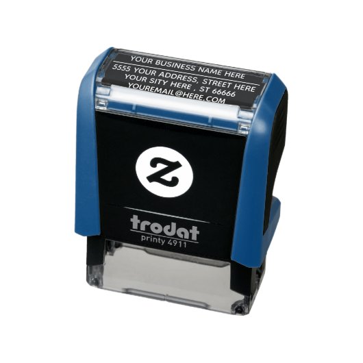 名前をカスタムする電子メールアドレスの色の自動手書きスタンプ セルフインキングスタンプ (商品)