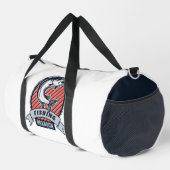 名前をカスタムする魚釣り ダッフルバッグ (右コーナー)