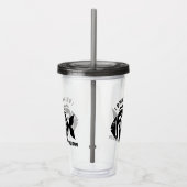 名前をカスタムする魚 アクリルタンブラー (右)