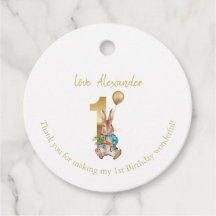 名前をカスタムする1歳の誕生日ピーター金ゴールド