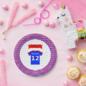 名前をカスタムする12th誕生日パーティー ペーパープレート (パーティー)