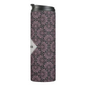 名前をカスタムする1920sダスキーバラフローラ前頭曼荼羅 タンブラー (回転右)