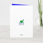 名前をカスタムする4thバースデースター カード (裏面)