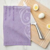 名前をカスタムする50結婚周年 キッチンタオル (四つ折り)