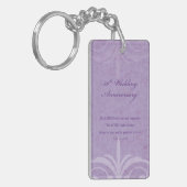 名前をカスタムする50結婚周年 キーホルダー (正面左)