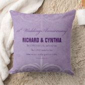 名前をカスタムする50結婚周年 クッション (ブランケット)