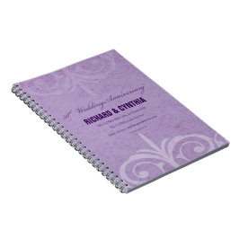 名前をカスタムする50結婚周年 ノートブック