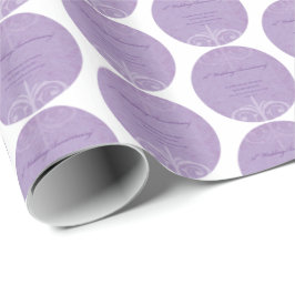 名前をカスタムする50結婚周年 ラッピングペーパー