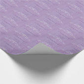 名前をカスタムする50結婚周年 ラッピングペーパー (コーナー)