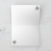 *名前をカスタムする*すぐに改善!かわいいカードを手に入れる サンキューカード (内部)