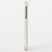 名前をカスタムする|ウォーターカラーエッフェルタワーパリフランス Case-Mate iPhoneケース (裏面/左)