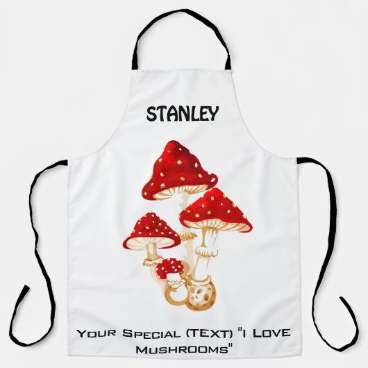 名前をカスタムする エプロン (正面)