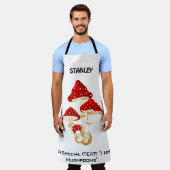 名前をカスタムする エプロン (着用した状態)