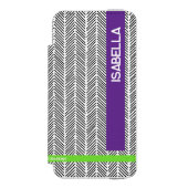 名前をカスタムする | カスタマイズ INCIPIO iPhoneウォレットケース (フォリオ 正面)