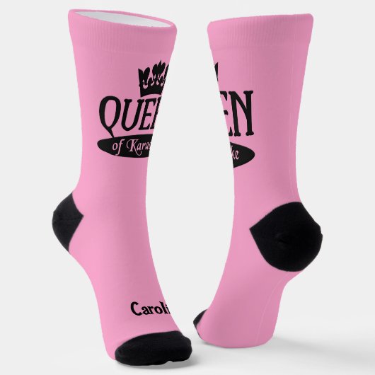 名前をカスタムする&カラオケクイーン ソックス (傾斜あり)
