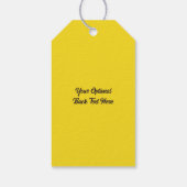 名前をカスタムする&カラーウクレレ ギフトタグ (裏面)