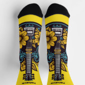 名前をカスタムする&カラーウクレレ ソックス (上部)