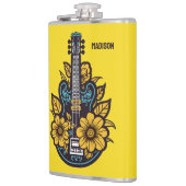 名前をカスタムする&カラーウクレレ フラスク (左)