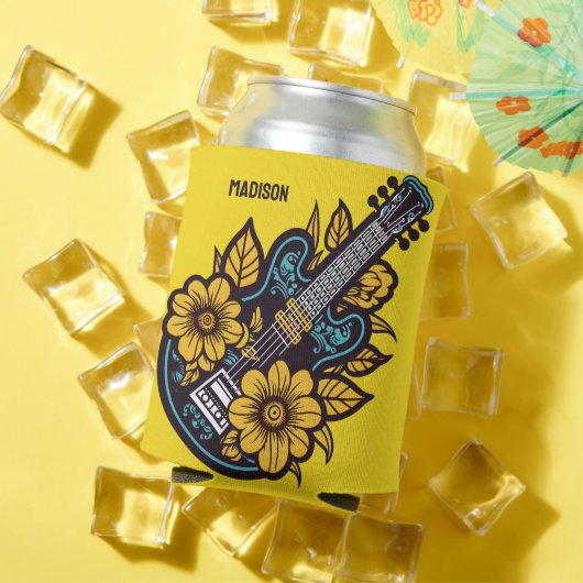 名前をカスタムする&カラーウクレレ 缶クーラー (インサイチュ 夏)