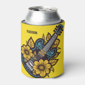 名前をカスタムする&カラーウクレレ 缶クーラー (缶正面)