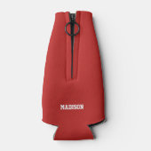 名前をカスタムする&カラーサッカー ボトルクーラー (裏面)