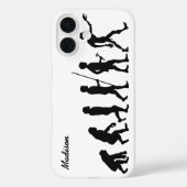 名前をカスタムする&カラーゾンビ進化電話ケース Case-Mate iPhoneケース (裏面)