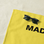 名前をカスタムする&カラーバウンスバスケットボールタオル ビーチタオル (インサイチュ)